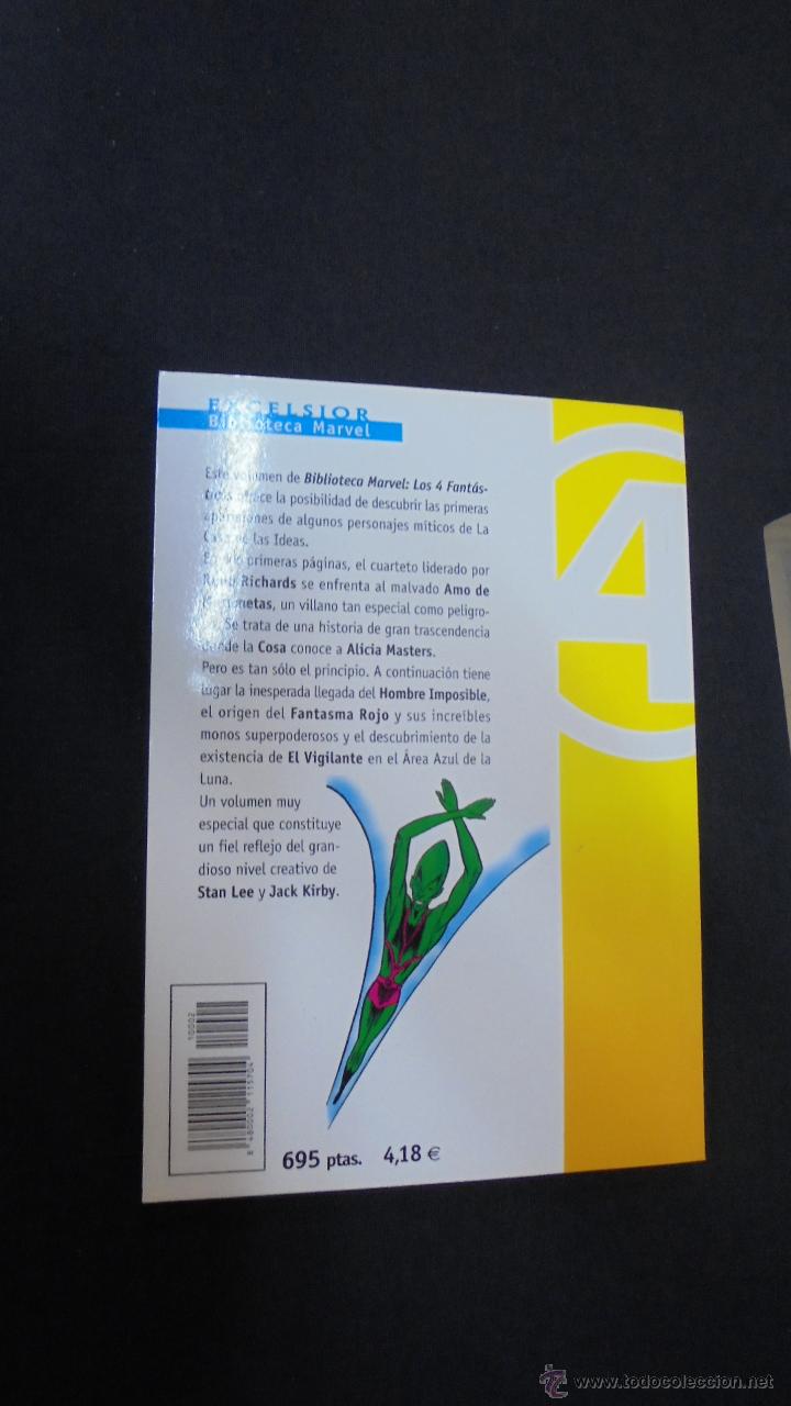 C&oacute;mics: BIBLIOTECA MARVEL - LOS 4 FANTASTICOS - N&ordm; 02 - FORUM. - Foto 3