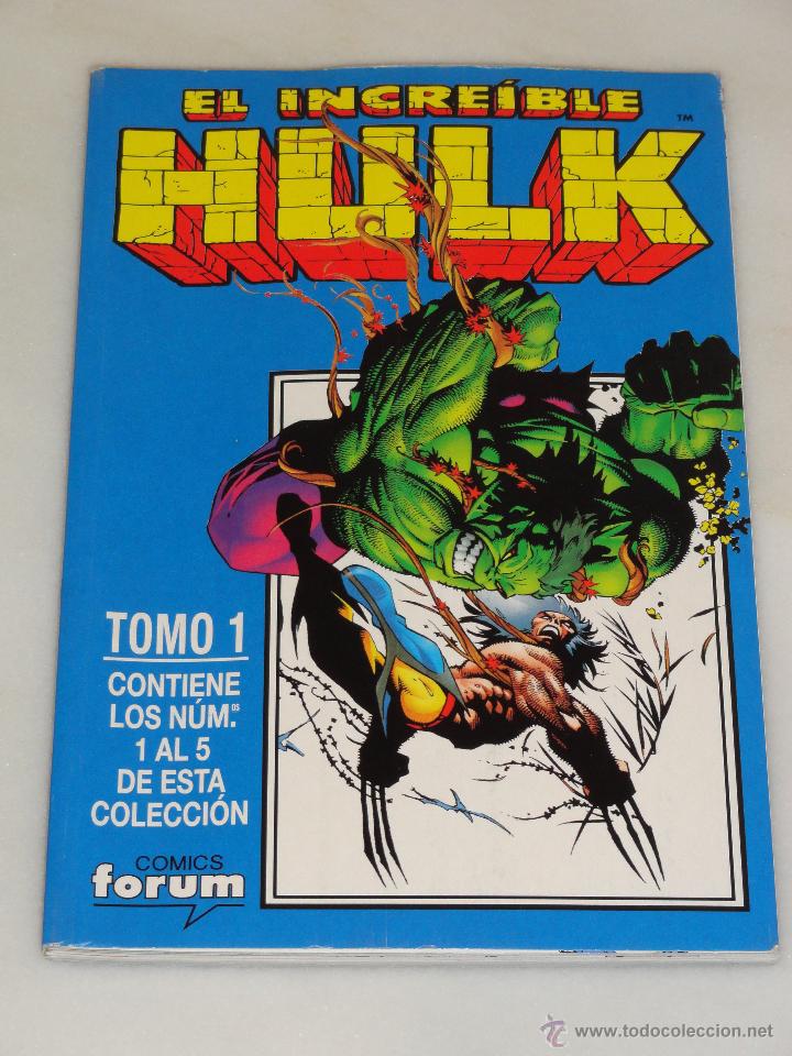 HULK VOL 3, COLECCIÓN COMPLETA 1 AL 22 EN 4 TOMOS RETAPADOS, FORUM, 1999, EXCELENTE ESTADO. (Tebeos y Comics - Forum - Hulk)