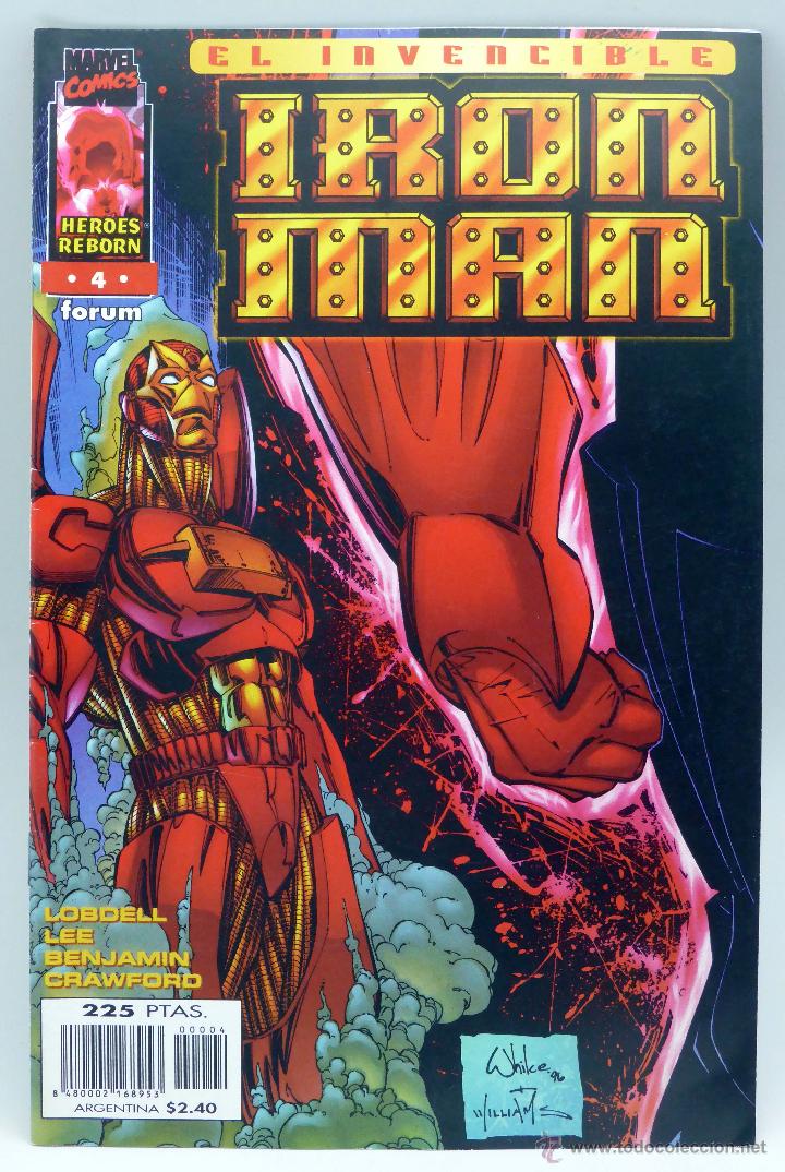 C&oacute;mics: El Invencible Iron Man n&ordm; 4 Marvel C&oacute;mics Forum 1996 - Foto 1