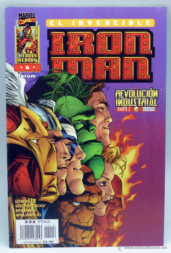 C&oacute;mics: El Invencible Iron Man n&ordm; 6 Marvel C&oacute;mics Forum 1997 - Foto 1