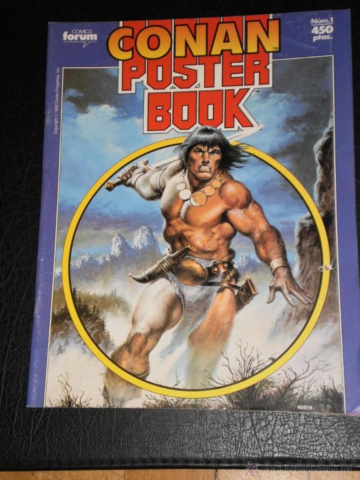 C&oacute;mics: CONAN POSTER BOOK. N&ordm; 1 - 1992 Comics Forum - Foto 6