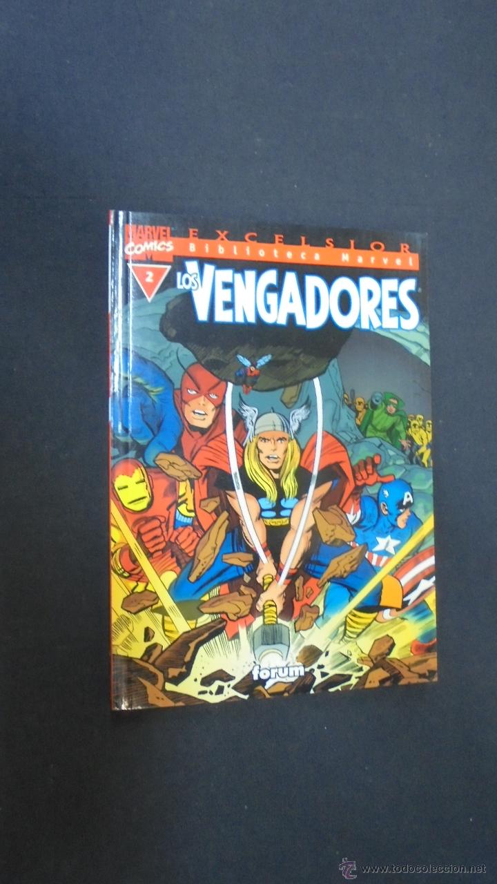 C&oacute;mics: BIBLIOTECA MARVEL - LOS VENGADORES - N&ordm; 2 - FORUM . - Foto 1