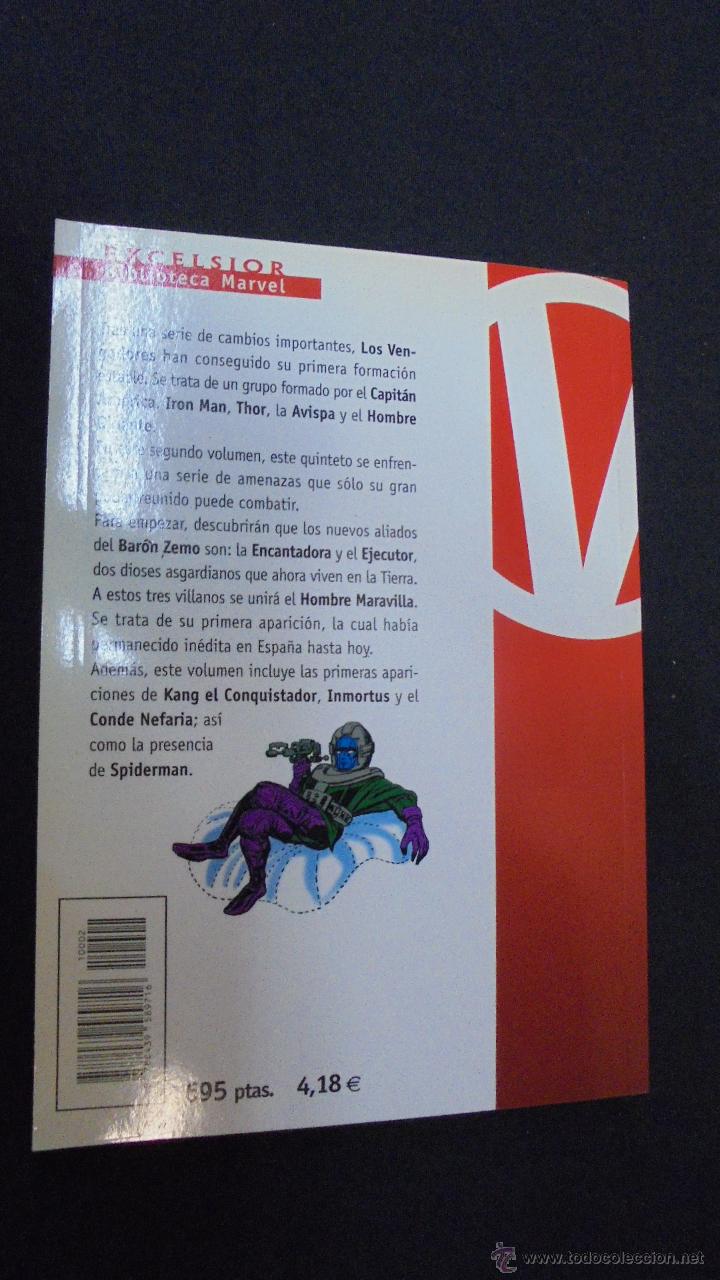 C&oacute;mics: BIBLIOTECA MARVEL - LOS VENGADORES - N&ordm; 2 - FORUM . - Foto 3
