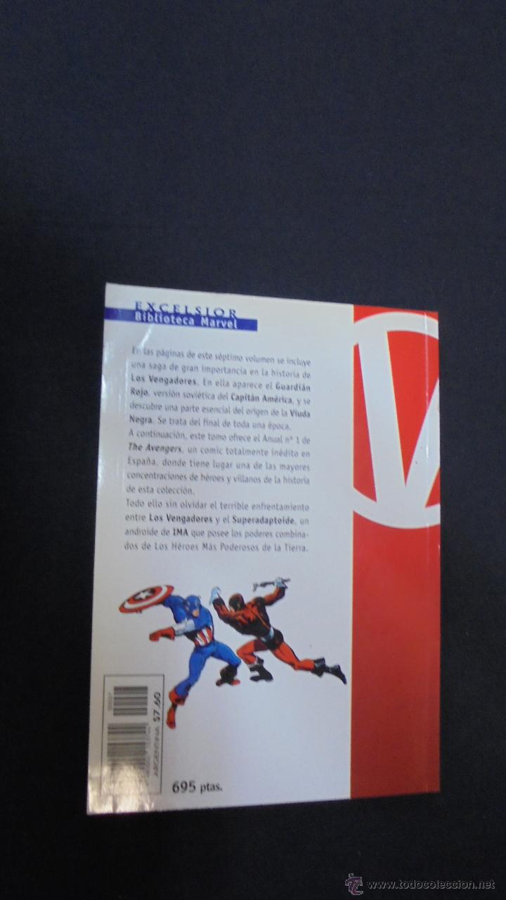 C&oacute;mics: BIBLIOTECA MARVEL - LOS VENGADORES - N&ordm; 7 - FORUM . - Foto 3