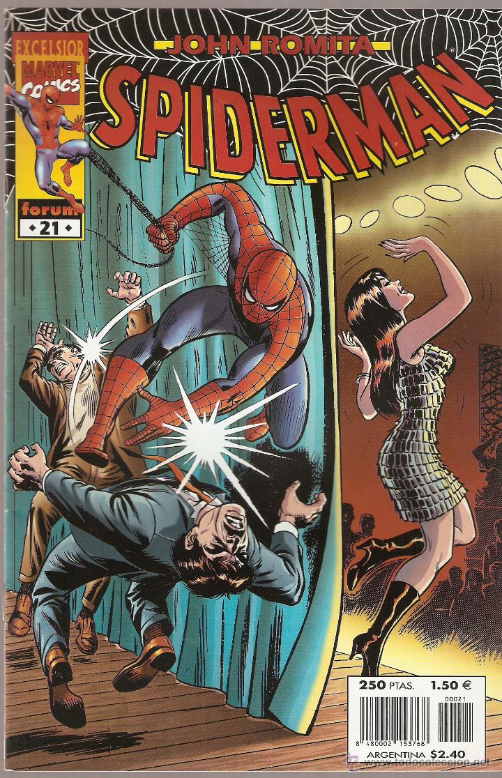 C&oacute;mics: SPIDERMAN JOHN ROMITA N&ordm; 21 EDICIONES FORUM COMO NUEVO - Foto 1