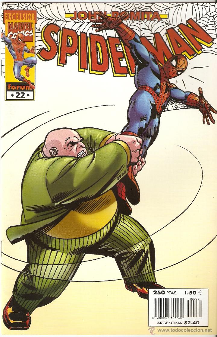 C&oacute;mics: SPIDERMAN JOHN ROMITA N&ordm; 22 EDICIONES FORUM COMO NUEVO - Foto 1