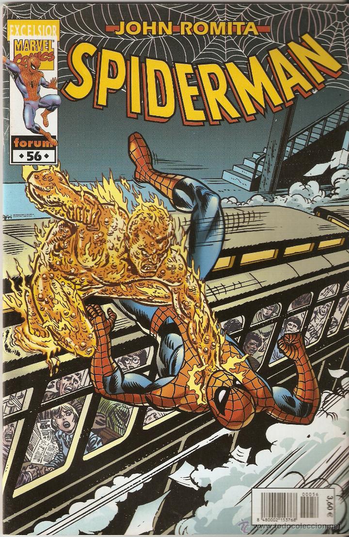 C&oacute;mics: SPIDERMAN JOHN ROMITA N&ordm; 56 EDICIONES FORUM COMO NUEVO - Foto 1