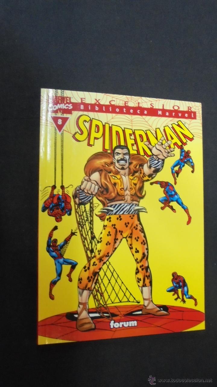 C&oacute;mics: BIBLIOTECA MARVEL - SPIDERMAN - N&ordm; 8 - FORUM . - Foto 1