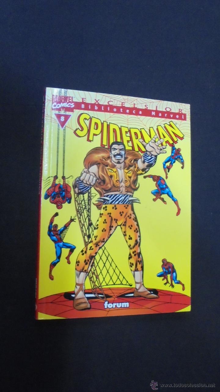 C&oacute;mics: BIBLIOTECA MARVEL - SPIDERMAN - N&ordm; 8 - FORUM . - Foto 1