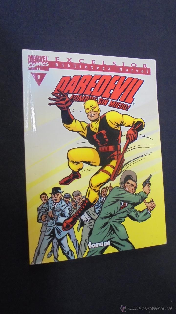 C&oacute;mics: BIBLIOTECA MARVEL - DAREDEVIL - N&ordm; 1 - FORUM . - Foto 1