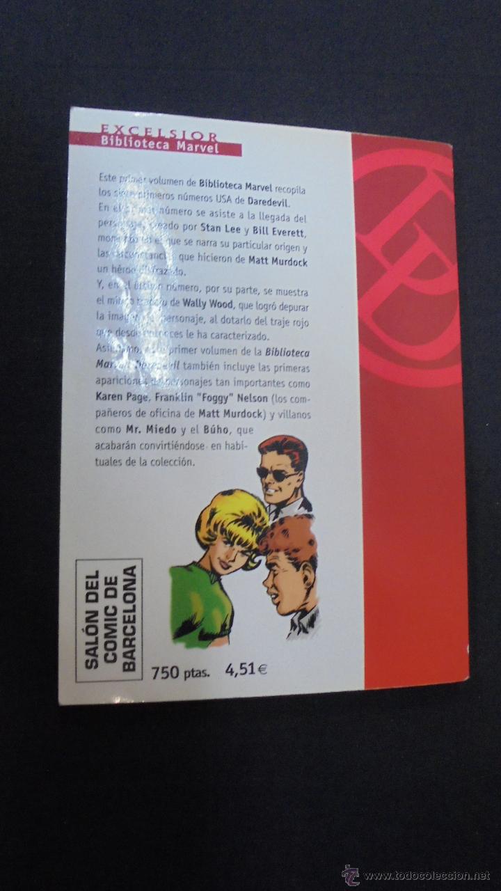 C&oacute;mics: BIBLIOTECA MARVEL - DAREDEVIL - N&ordm; 1 - FORUM . - Foto 3