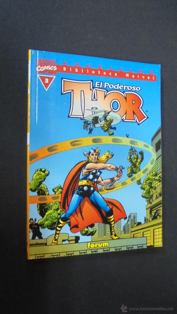 C&oacute;mics: BIBLIOTECA MARVEL - THOR - N&ordm; 3 - FORUM. - Foto 1