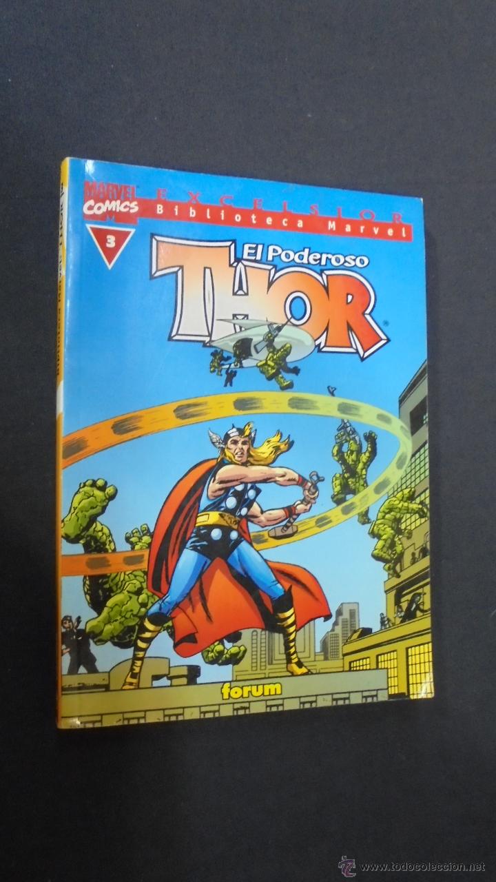 C&oacute;mics: BIBLIOTECA MARVEL - THOR - N&ordm; 3 - FORUM. - Foto 1