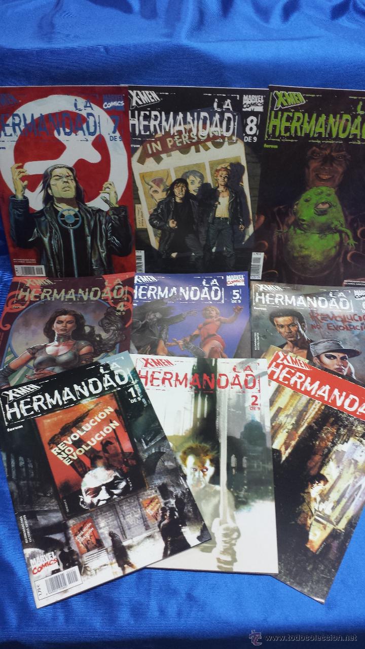 C&oacute;mics: X - MEN LA HERMANDAD - COMPLETA N&ordm;S DEL 1 AL 9 - FORUM - Foto 1