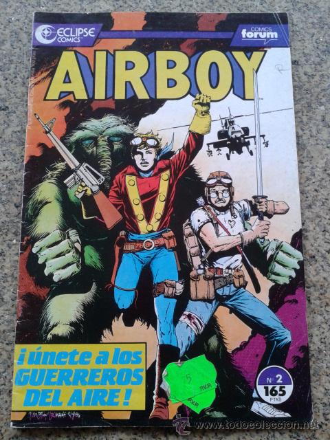 Comics : AIRBOY -- N&ordm; 2 -- ECLIPSE COMICS / FORUM --