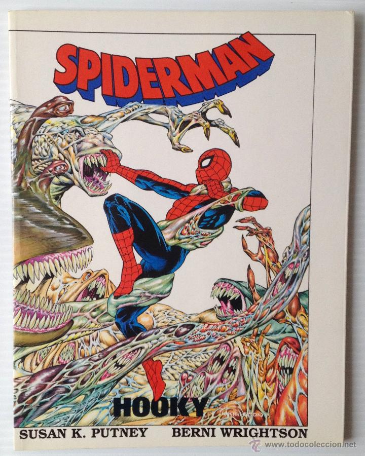 C&oacute;mics: SPIDERMAN. HOOKY. MARVEL. FORUM PLANETA DE AGOSTINI. BERNI WRIGHTSON. 1990 - Foto 1