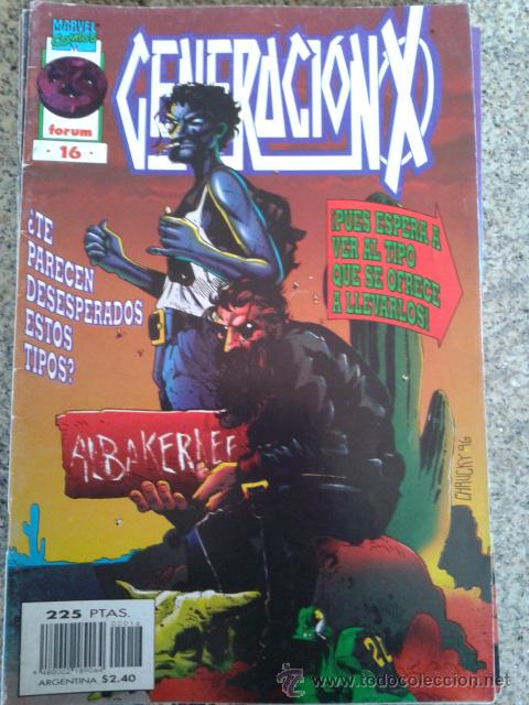 C&oacute;mics: GENERACION X -- VOL. II -- N&ordm; 16 -- FORUM -- - Foto 1