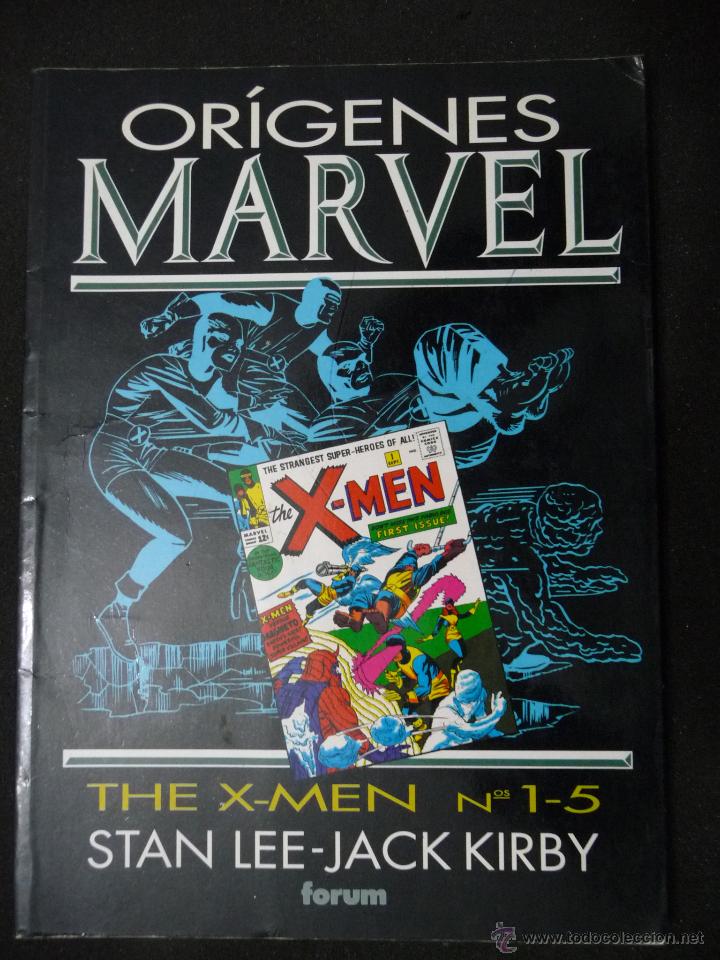 C&oacute;mics: OR&Iacute;GENES MARVEL. TOMO 2. THE X-MEN N&ordm; 1-5. FORUM - Foto 1