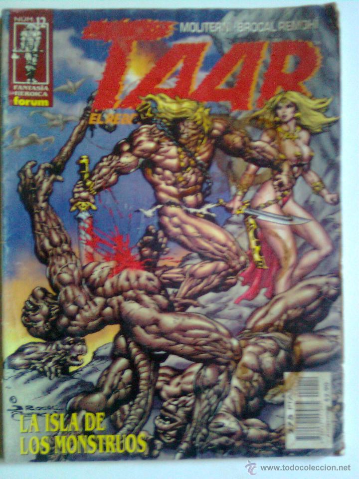 C&oacute;mics: TAAR EL REBELDE- N&ordm; 12 - LA ISLA DE LOS MONSTRUOS-1988-GRAN BROCAL REMOH&Iacute;- CORRECTO ESTADO-3168