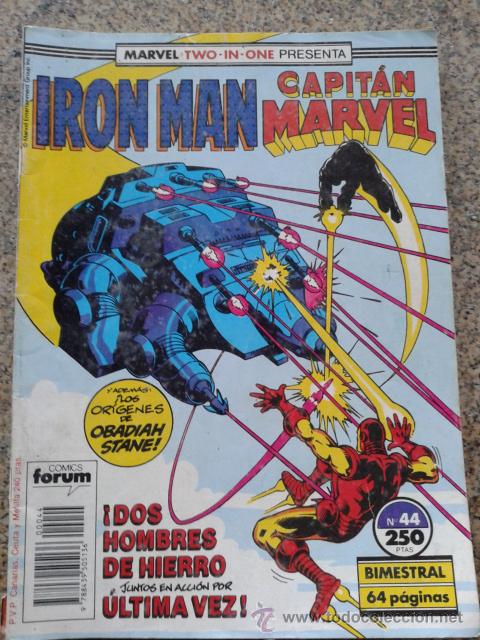 C&oacute;mics: MARVEL TWO-IN-ONE -- IRON MAN -- VOL. 1 -- N&ordm; 44 -- -- FORUM -- - Foto 1