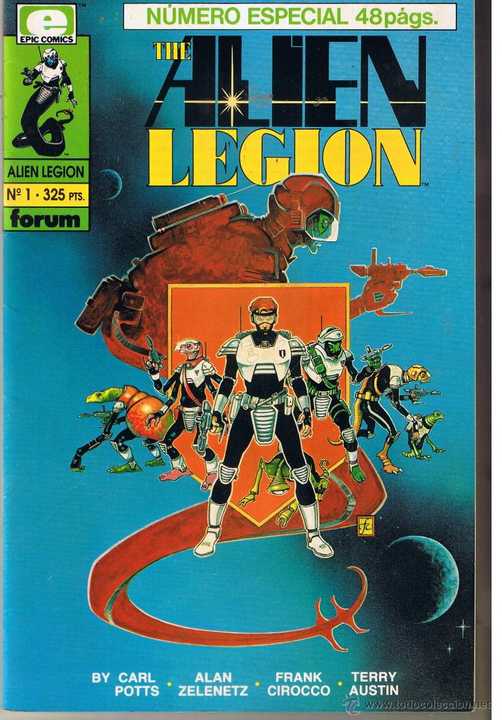 C&oacute;mics: ALIEN LEGI&Oacute;N. N&ordm; 1. NUMERO ESPECIAL 48 P&Aacute;GINAS.  FORUM (RF.MA) C/24bis