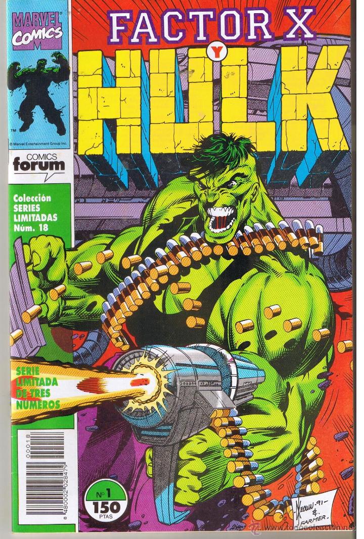 C&oacute;mics: FACTOR X Y HULK.  N&ordm; 1. FORUM (RF.MA) C/24bis - Foto 1