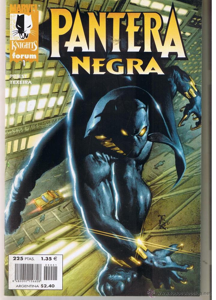 C&oacute;mics: PANTERA NEGRA. N&ordm; 1. FORUM (RF.MA) C/24bis - Foto 1