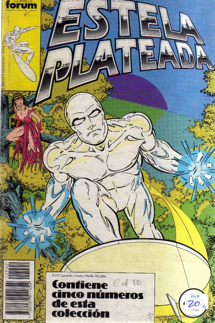 C&oacute;mics: Estela Plateada Contiene los N&ordm; 6 al 10 - CJ178 - Foto 1