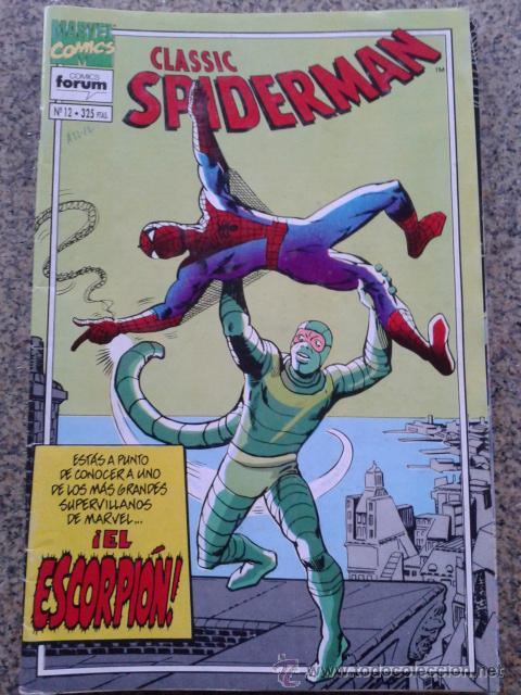 C&oacute;mics: CLASSIC SPIDERMAN -- N&ordm; 12 -- EL ESCORPION -- FORUM -- 1994 -- - Foto 1