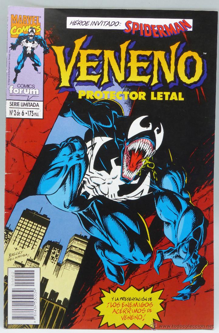 C&oacute;mics: Veneno Protector Letal n&ordm; 2 de 6 Marvel C&oacute;mics Forum 1994 - Foto 1