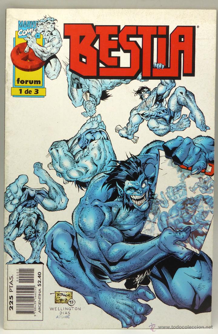C&oacute;mics: Bestia n&ordm; 1 de 3 Marvel C&oacute;mics Forum 1998 - Foto 1