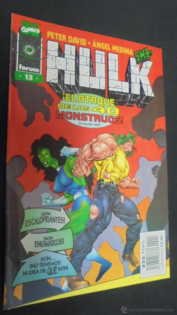 C&oacute;mics: HULK - N&ordm; 13 - PETER DAVID - ANGEL MEDINA - FORUM . - Foto 1