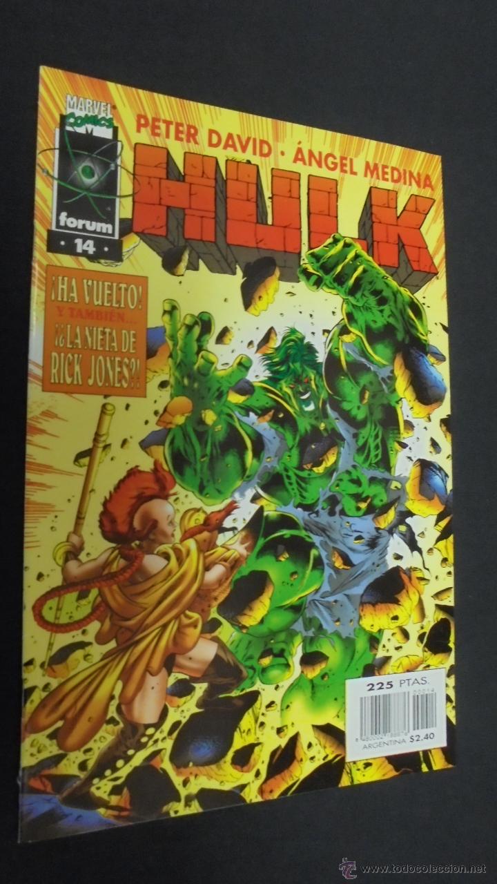 C&oacute;mics: HULK - N&ordm; 14 - PETER DAVID - ANGEL MEDINA - FORUM . - Foto 1