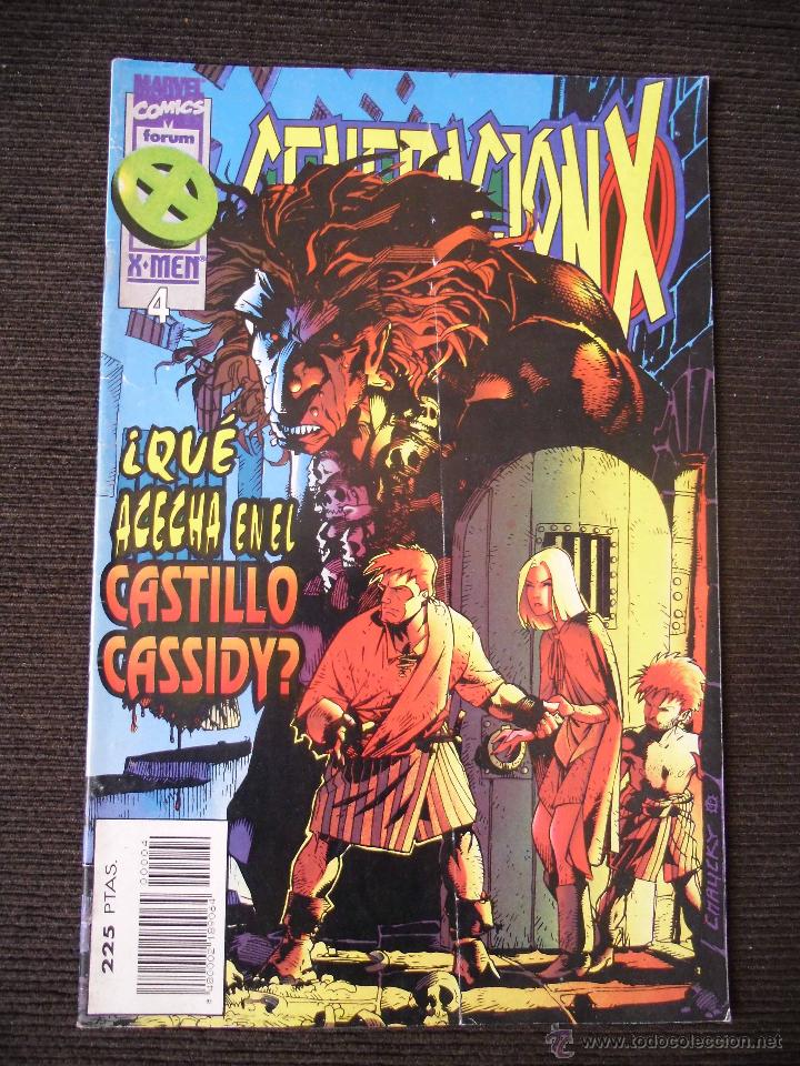 Comics: COMIC MARVEL FORUM GENERACION X N&ordm; 4