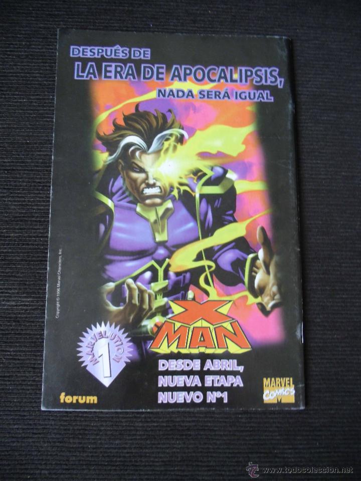 C&oacute;mics: COMIC FORUM MARVEL: CRONICAS DE LOS X MEN - PRIMER CONCATO - NUMERO 3 - Foto 2