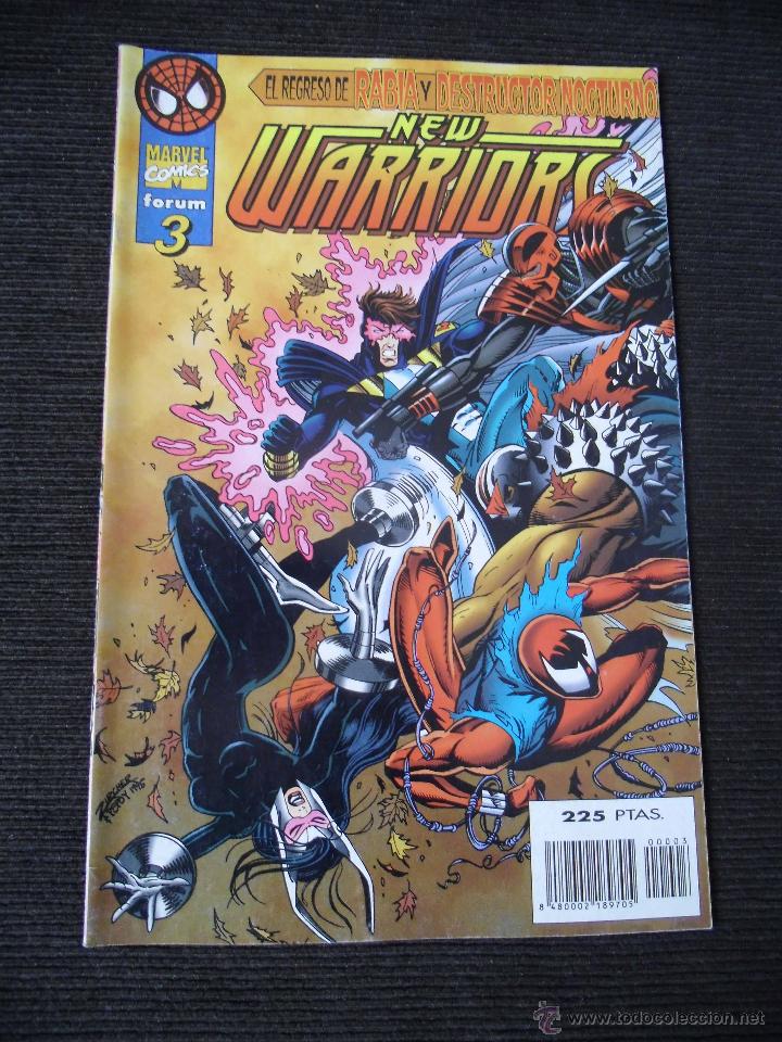 C&oacute;mics: COMIC MARVEL FORUM: NEW WARRIORS VOLUMEN 3 NUMERO 3 - Foto 1