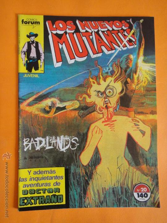 C&oacute;mics: LOS NUEVOS MUTANTES VOL-1 N&ordm; 20 FORUM . - Foto 1