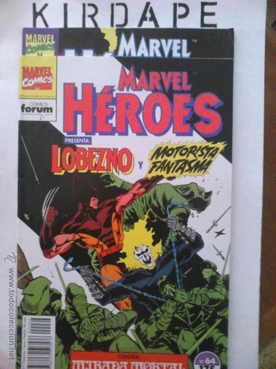 C&oacute;mics: Marvel h&eacute;roes y motorista fantasma 2 n&uacute;meros completa - Foto 1