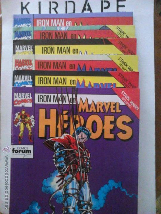 C&oacute;mics: Iron Man saga de Stark Wars 6 n&uacute;meros completa - Foto 1