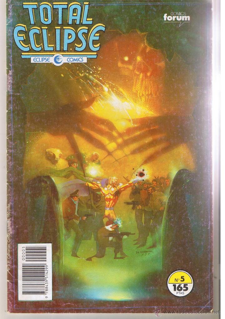 C&oacute;mics: TOTAL ECLIPSE. N&ordm; 5. FORUM 1990 (C/A32) - Foto 1