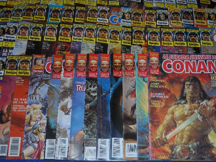 C&oacute;mics: La espada salvaje de Conan - Lote de 93 tebeos + Extra con tres n&uacute;meros. - Foto 2