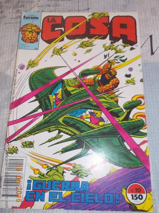 C&oacute;mics: Comic LA COSA n&ordm; 10 forum 1989 - Foto 1