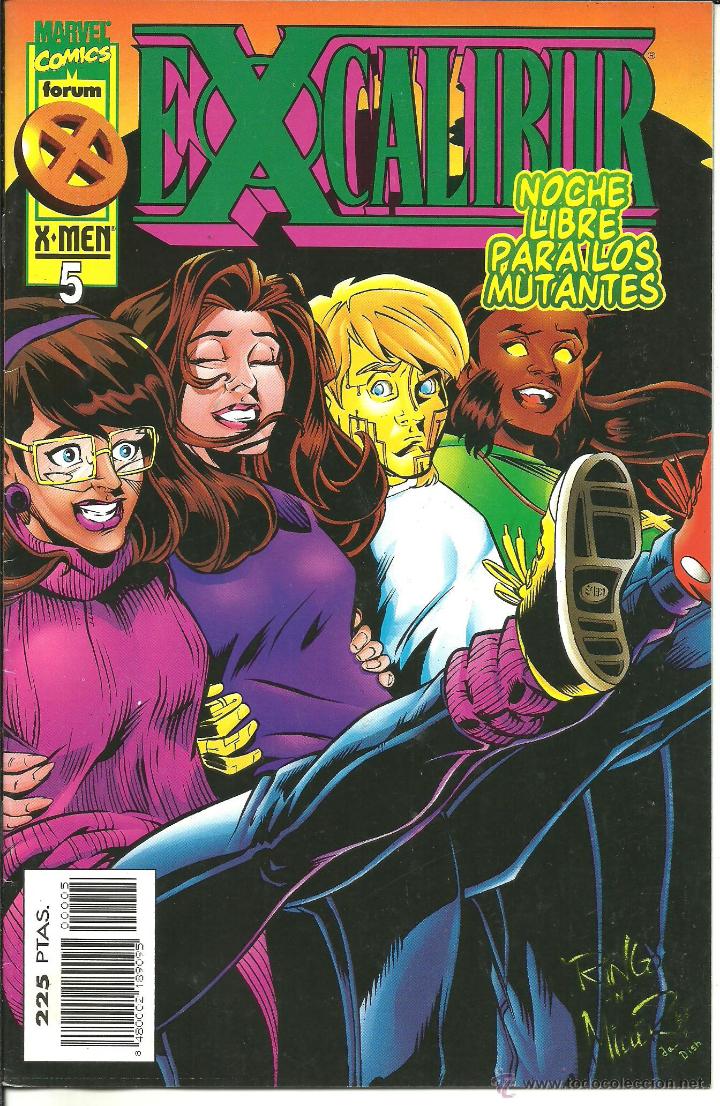 Comics: EXCALIBUR VOLUMEN 2 N&Uacute;MERO 5 C&Oacute;MICS F&Oacute;RUM MARVEL