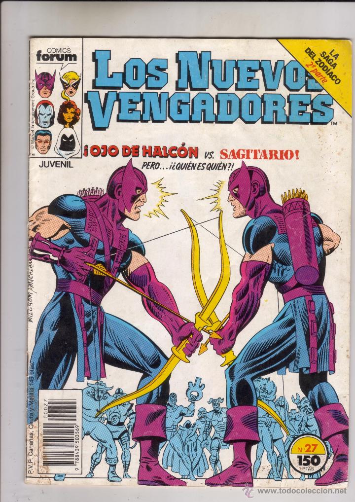 C&oacute;mics: FORUM - NUEVOS VENGADORES VOL.1 NUM. 27 - Foto 1