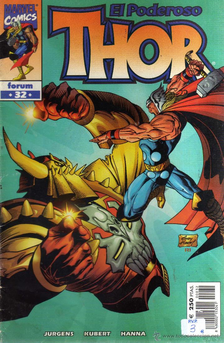 C&oacute;mics: EL PODEROSO THOR N&Uacute;MERO 32 - CJ189 - Foto 1