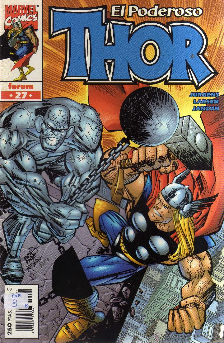 C&oacute;mics: EL PODEROSO THOR N&Uacute;MERO 27 - CJ189 - Foto 1