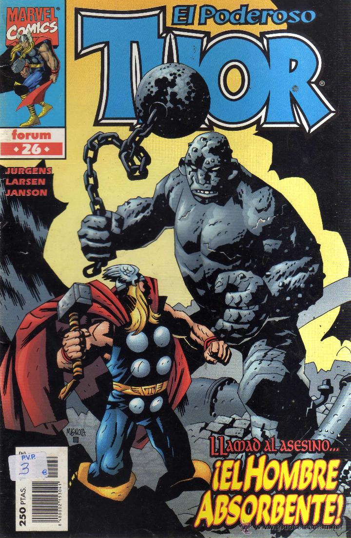 C&oacute;mics: EL PODEROSO THOR N&Uacute;MERO 26 - CJ189 - Foto 1