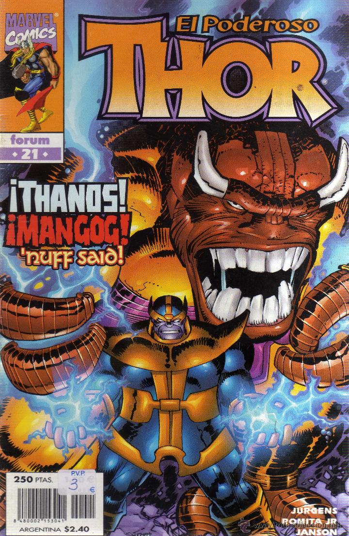 C&oacute;mics: EL PODEROSO THOR N&Uacute;MERO 21 - CJ280 - Foto 1