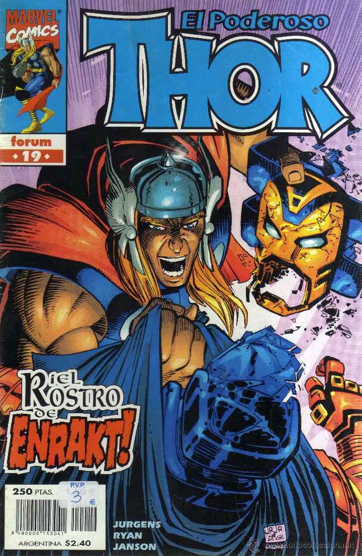 C&oacute;mics: EL PODEROSO THOR N&Uacute;MERO 19 - CJ189 - Foto 1