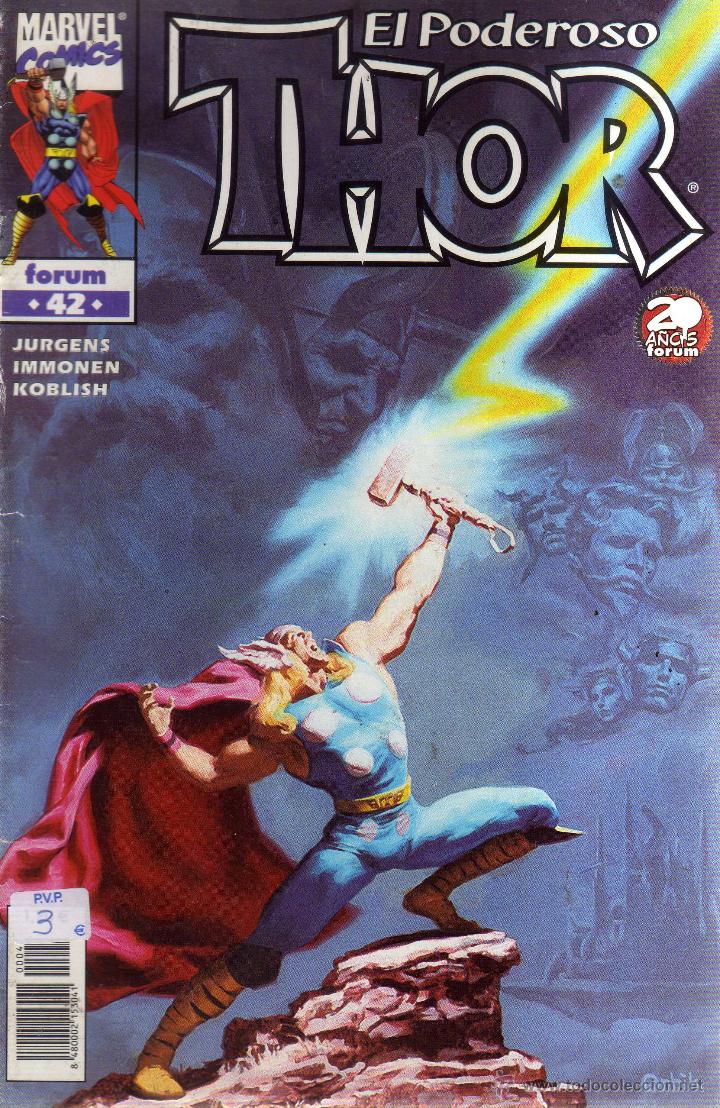 C&oacute;mics: EL PODEROSO THOR N&Uacute;MERO 42 - CJ189 - Foto 1